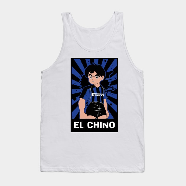 Inter Soccer El Chino Recoba Vintage Football Tank Top by TEEWEB